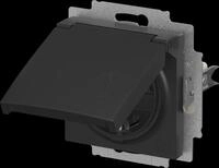 BJ 20 EUCKBD-915 - Steckdosen-Einsatz mit Klappdeckel IP44 Safety+ Busch-balance&reg; S