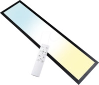 LX-10025-CCT-SW - LUXULA LITEQ 100, LED-Panel mit Fernbedienung, schwarz