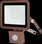 REV 2707615040 - LED-Flutlicht, 20 W, 1700 lm, 6500 K, IP44, Sensor, bronze