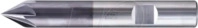PFERD 23000119 - VHM Entgratfr&auml;ser, 6 Schneiden, 60&deg;, &Oslash; 12 mm, TiAlN Schaft...