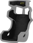 SAB SRX-1 ERP SW - Sabelt SRX-1 Sitzpolster-Set, Deep Black