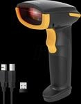 INATECK BCST21SW - Barcodescanner, 1D, Bluetooth/Funk/USB, schwarz