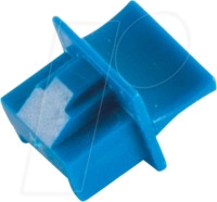 SHVP BS08-010231 - RJ-45&nbsp;Staubschutz, VE10, blau