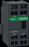 LADN023 - Hilfsschalterblock, TeSys D, 2 NC, Federzuganschluss