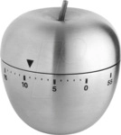 TFA 38103054 - K&uuml;chentimer "Apfel", Edelstahluhr