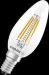 LDV 854469039 - LED-Lampe Star E14, 3,4 W, 470 lm, 4000 K, Filament, 2er-Pack