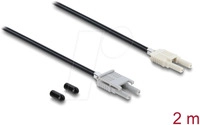 DELOCK 91028 - LWL POF Kunststoff Kabel, HFBR 4506-4516Z, Duplex, 2 m