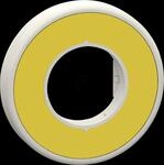 ZBY9W2B101 - Schild f&uuml;r Not-Aus/Not-Halt, 1 LED rot, 24V, blanko