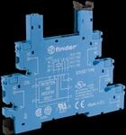 FIN 93.01.3 240 - Relaissockel f&uuml;r: FIN 34.51/.81, blau