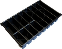 BOXX 6100000152 - Kleinteileeinsatz, 12 Mulden, f&uuml;r XL-BOXX