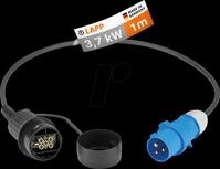 LAPP 64703 - Ladekabel Universal mit CEE-Stecker blau, bis zu 3.7 kW, 1-phasi