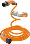 LAPP 75745 - Typ 2 Kabel, f&uuml;r E-Fahrzeuge, 22 kW, 32 A, 3 Ph, Helix, 3 m