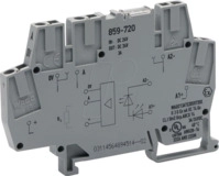 WAGO 859-720 - Optokopplermodul, E: DC 24 V, A: DC 0 &hellip; 24 V, 6 A, grau
