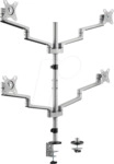 LOGILINK BP0211 - LOGILINK 4-fach-Monitorhalterung, 17''-32''