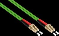 GC LW-830LC5 - Patchkabel LWL Duplex OM5 50/125&micro; LC/LC, LSZH, 30 m, limettengr&uuml;
