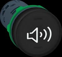 XB5KSB - Harmony Buzzer unbeleuchtet in schwarz, &Oslash; 22 mm, 24 V AC DC