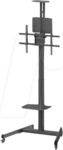 MANHATTAN 462693 - TV-St&auml;nder mit Rollen, 37'' bis 86'', h&ouml;henverstellbar,...