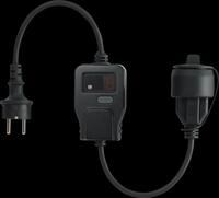 DS 8813 SW - Outdoor-D&auml;mmerungsschalter mit Timer, IP44