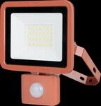 REV 2707615050 - LED-Flutlicht, 20 W, 1700 lm, 6500 K, IP44, Sensor, terracotta