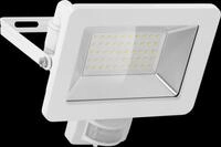 GB 53884 - LED-Flutlicht mit Sensor, 50 W, wei&szlig;, IP44, M16 Kabelanschluss