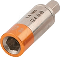 BERN 4 984 - Drehmoment-Adapter f&uuml;r 1/4" Bits, 1,4 Nm