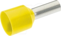 CIMCO 187305 - Aderendh&uuml;lse isoliert 6,0 mm&sup2;/12 mm, gelb, 100er Pack