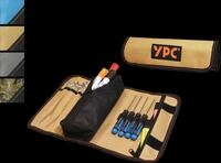 YPC BG00012BKSD - ''VarioRoll M'' Werkzeug Rolltasche, Sand-Schwarz, 36x25cm