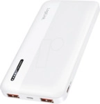 LOGILINK PA0372W - Powerbank, LiPo, 10000 mAh, 20 W, 2x USB-A, 1x USB-C, wei&szlig;