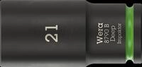 WERA 05005561001 - Steckschl&uuml;sseleinsatz, 3/8"-Antrieb 21.0x63.0