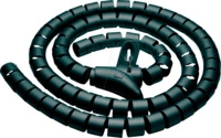 PM-ZCCS-25B - Spiralschlauch, &Oslash; 25 mm, schwarz, 2,5 m