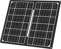 LOGILINK PA0339 - Solarpanel, faltbar, 7 W, IP65, 1x USB-A