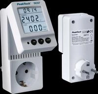PEAKTECH 9037 - Energiekostenmessger&auml;t, digital, mit schwenkbarer LCD-Anzeige
