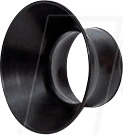 ERSA 0CA10-5002 - ERSA Absaugd&uuml;se Rund, &Oslash; 118 mm, Kunststoff