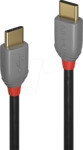 LINDY 36873 - USB 2.0 Kabel, C Stecker auf C Stecker, 3,0 m