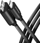 AXG BUMM3-CM10AB - USB 5 Gb/s Kabel, C Stecker auf Micro-B Stecker, 1 m