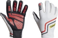 SAB G33 WS L - Sabelt G33 Simracing Handschuhe - Gr&ouml;&szlig;e L, wei&szlig;