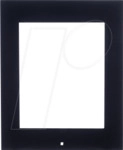 2N 9155021B - Frontblende f&uuml;r 2N Aufputzrahmen, schwarz, 1-fach