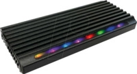 LC-M2-C-NVME-4 - Externes M.2 NVMe SSD Geh&auml;use, RGB, USB 3.2