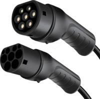 LOGILINK EVC0124 - Typ 2 Kabel, f&uuml;r E-Fahrzeuge, 11 kW, 16 A, 3 Phasen, 5 m