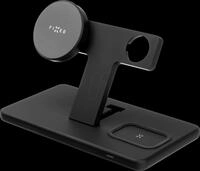 FIXMPOS-BK - Qi-Ladeger&auml;t, MagSafe, 15 W, 3 in 1, f&uuml;r Apple, schwarz