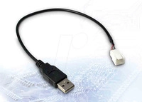 IT88885450 - L&uuml;fter Stromkabel, USB-A Stecker auf 3-Pin