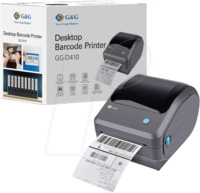 G&G 21759 - Etikettendrucker, Thermo, grau