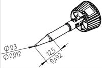 ERSA 0142PDLF03L - Ersadur L&ouml;tspitze, 0,3 mm bleiststiftspitz, extended