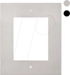 2N 9155011 - Frontblende f&uuml;r 2N Unterputzrahmen, nickel, 1-fach