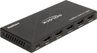 DELOCK 18652 - HDMI-Splitter, 1x4-Port, 4K/60 Hz
