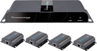 IDA EX-HL41TY - HDMI Extender/Splitter &uuml;ber Cat.6/6a/7, Set