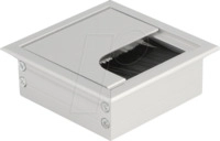 DELOCK 66860 - Kabeldurchf&uuml;hrung f&uuml;r Tischeinbau, B&uuml;rste, 80 x 80 x 28 mm,...