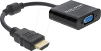 DELOCK 61077 - HDMI-Adapter, HDMI Stecker auf VGA Buchse
