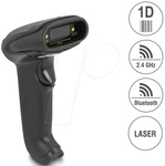 DELOCK 90564 - Barcodescanner, 1D, Laser, 2,4 GHz/Bluetooth/USB