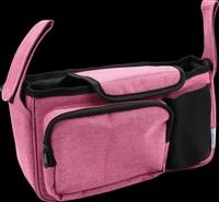 BABYRUF 14005 - Kinderwagen Organizer, pink
